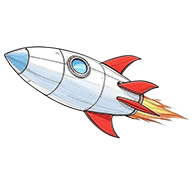 Resupply Rocket Logo